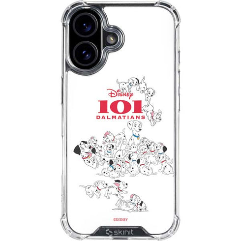 Disney 101 Dalmatians Family iPhone 16 Clear Case